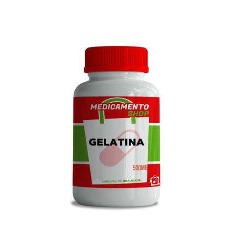 gelatina medicamento.